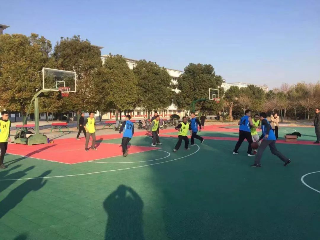 沭阳国际学校迎元旦系列活动之篮球赛