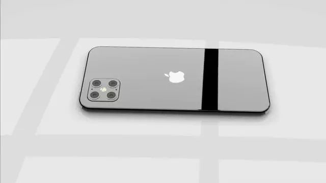 iphone12概念图炫酷屏幕四周瀑布屏