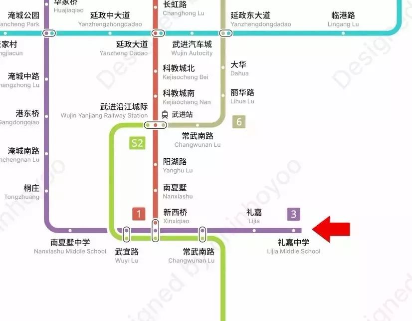地铁3号线规划走向图快捷方便的轨交出行将把礼嘉中学南侧的港龙