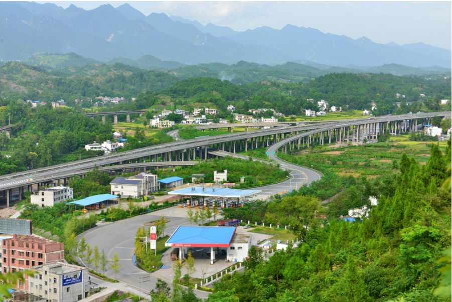 旺苍东朝天苍溪剑阁青川昭化至旺苍段航空广元飞机场,11条航线通达