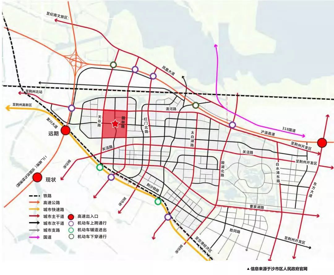 关沮新城规划图图片