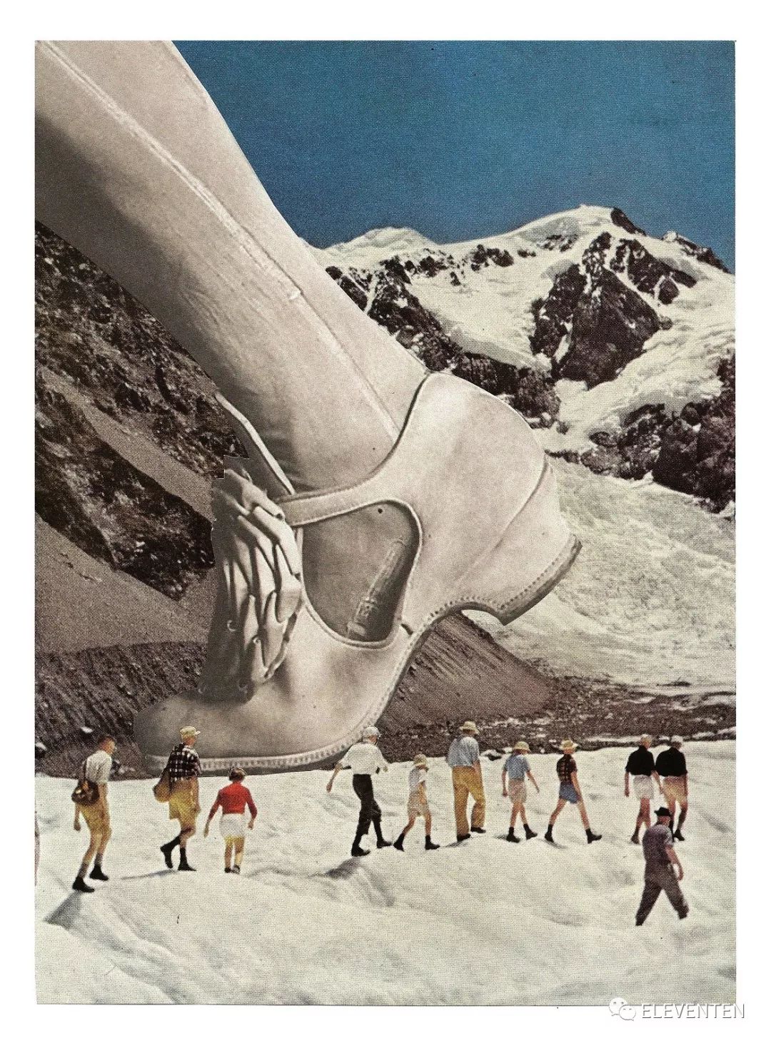 拼贴艺术家lynn skordal,创造超现实的达达主义拼贴世界.