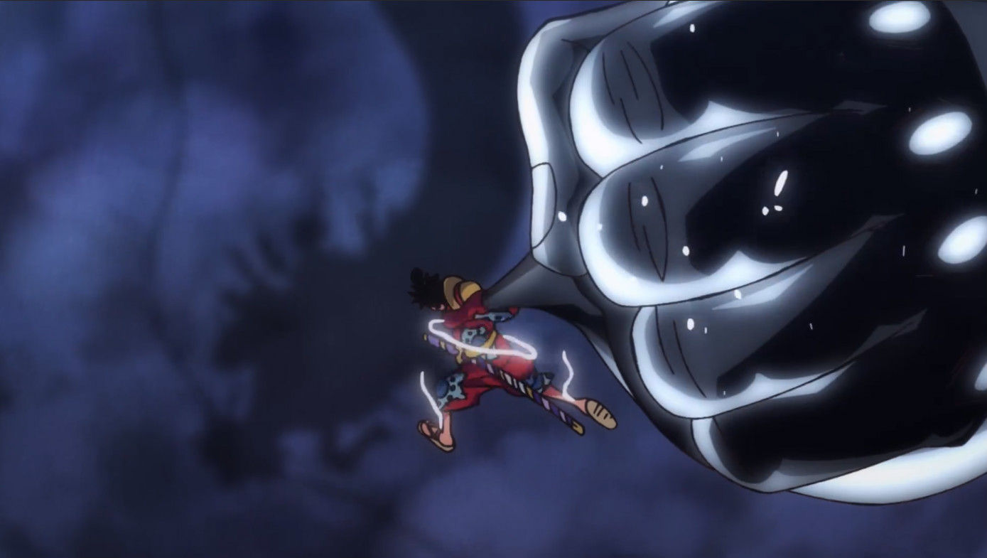 《海贼王》914集,暴走路飞狂虐神龙凯多,五皇强者,恐怖如斯!