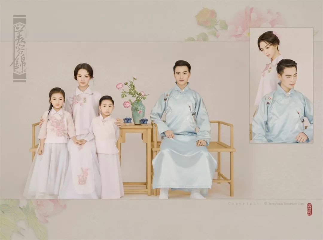 江汉路国学古风摄影仅399元抢原价1598元花间集国学古装儿童摄影or