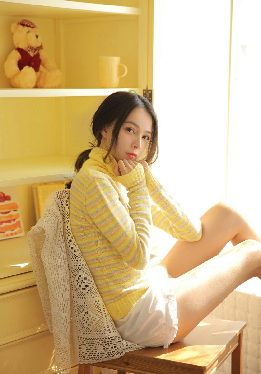 本图片来源自:公众号:娇萌 一个分享妹子写真,老司机开车的聚集地.