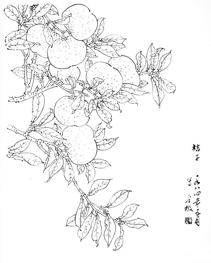 作品有《滇南风光《禾雀花《白描花卉 等.