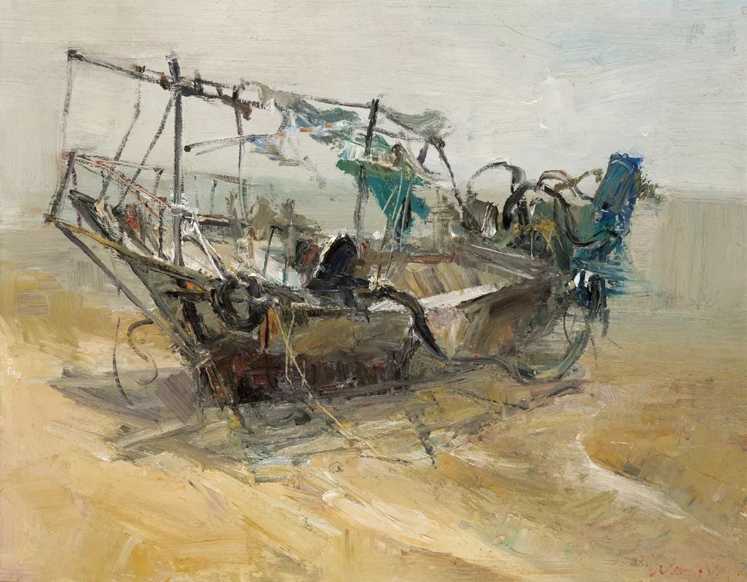 绘出美丽江门131幅油画水彩画带你看李铁夫家乡改革开放40年的蜕变