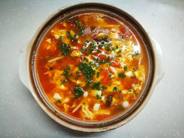 原创上海妈妈教你酸辣豆腐羹家常做法暖心暖胃酸辣入味