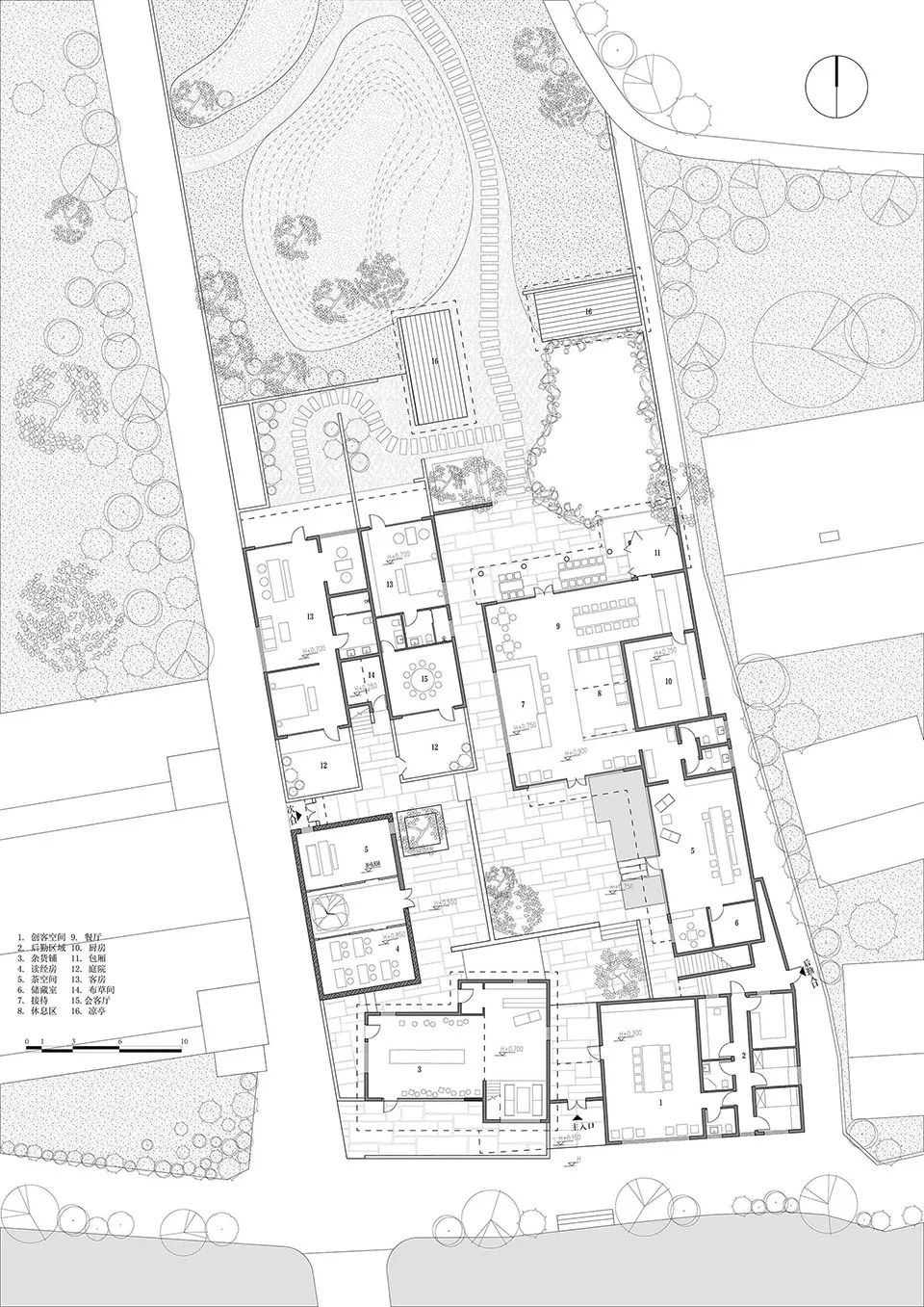 新乡村生活空间无象归园民宿