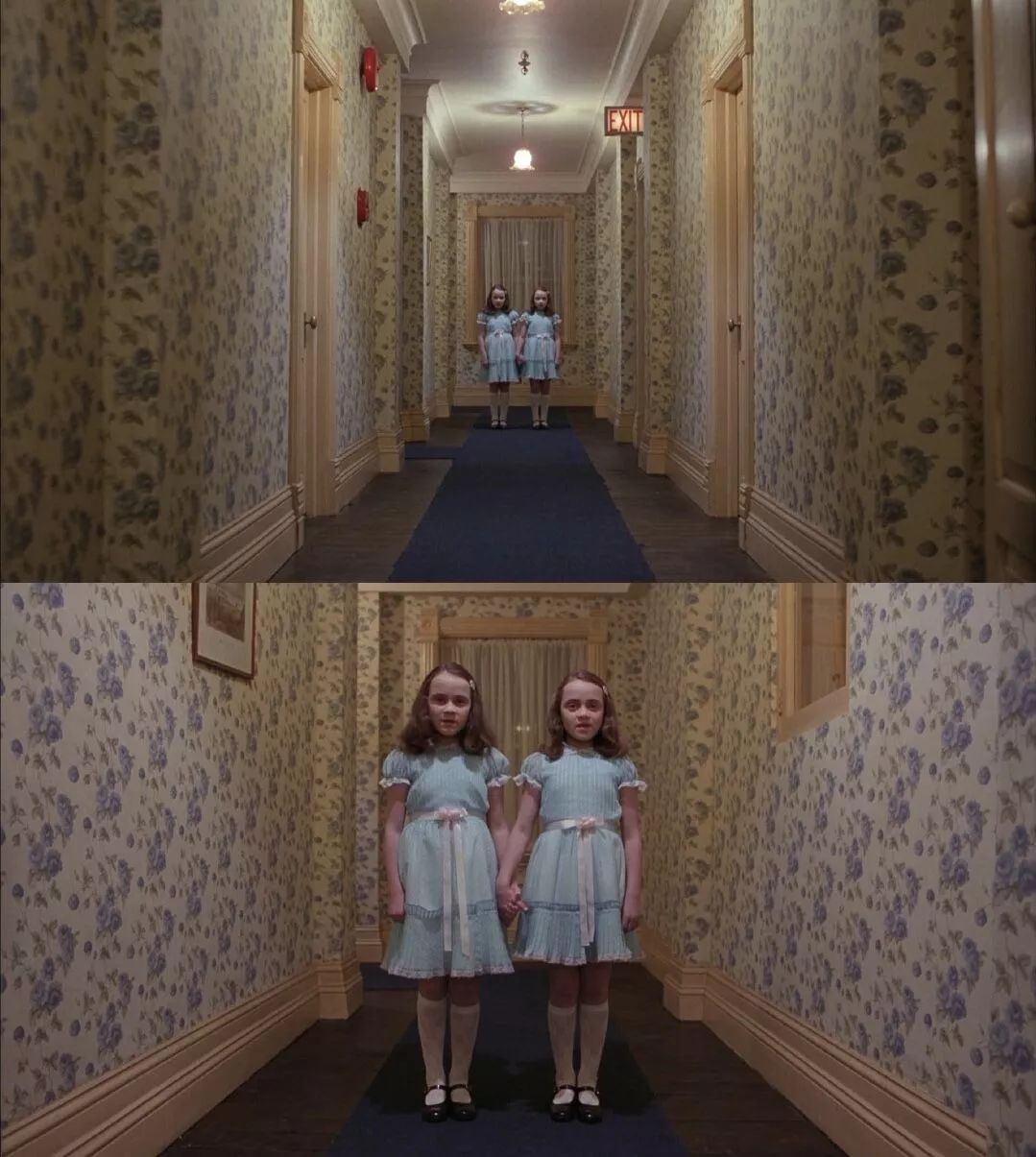 《闪灵》在惊悚片界的地位,不仅仅是由一个个片段情节和台词堆砌而成