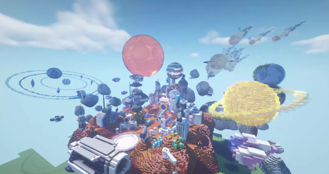 造地球已经不能满足我的世界玩家了盘点大神宇宙级的作品