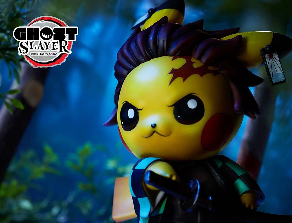 【可预定】ghost工作室 鬼灭之刃皮卡丘