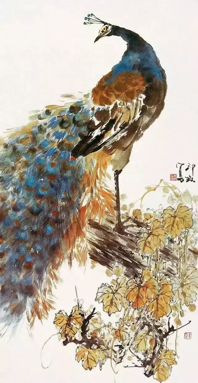 一代名家萧郎先生国画作品欣赏