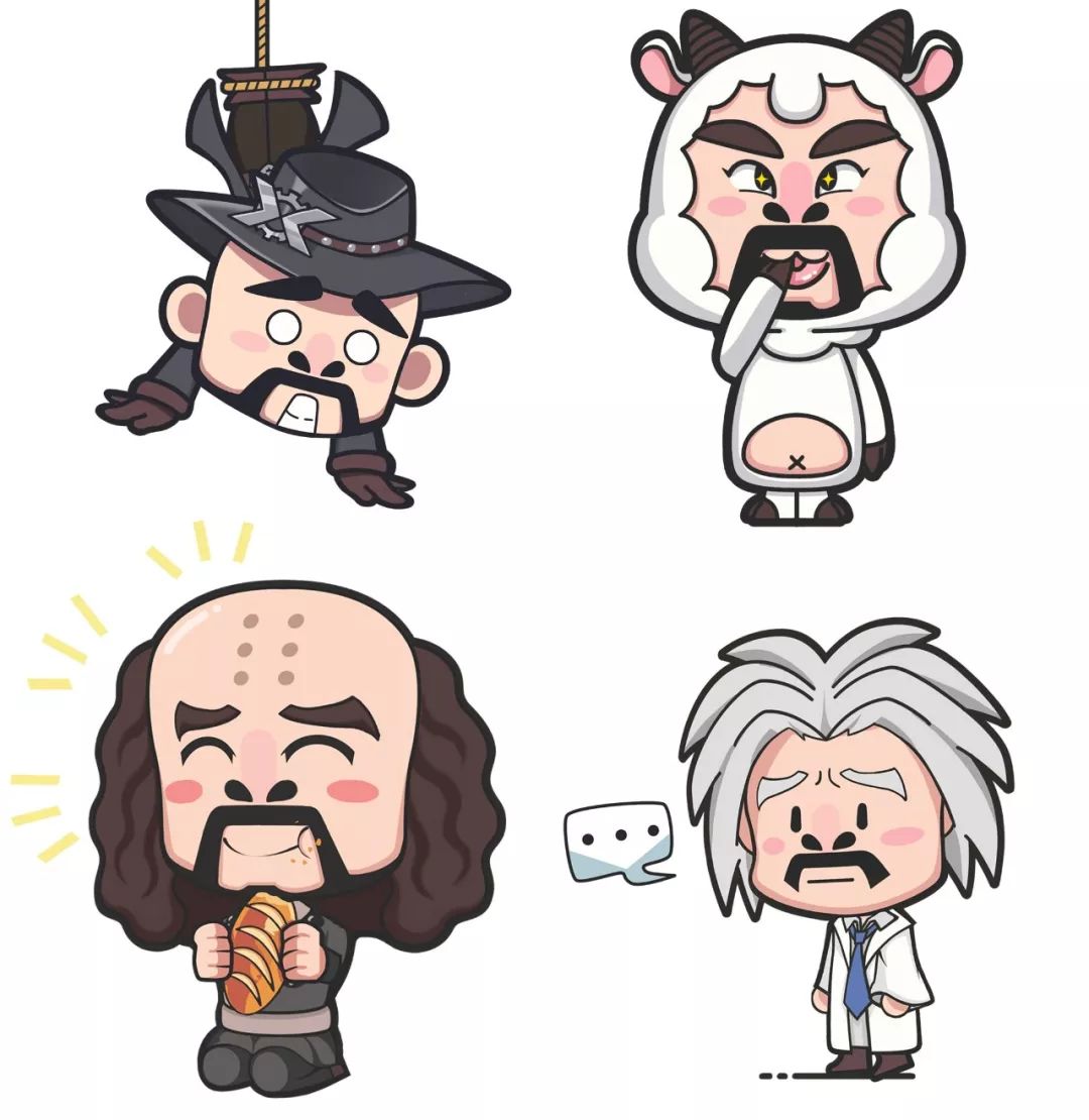 星迷宇宙徐锦江完整版卡通表情包于今日正式上线微信平台,帮你熟练