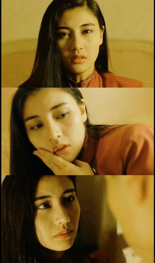 李嘉欣在妖兽都市堪称盛世美颜那时的她美得每一帧都是画报