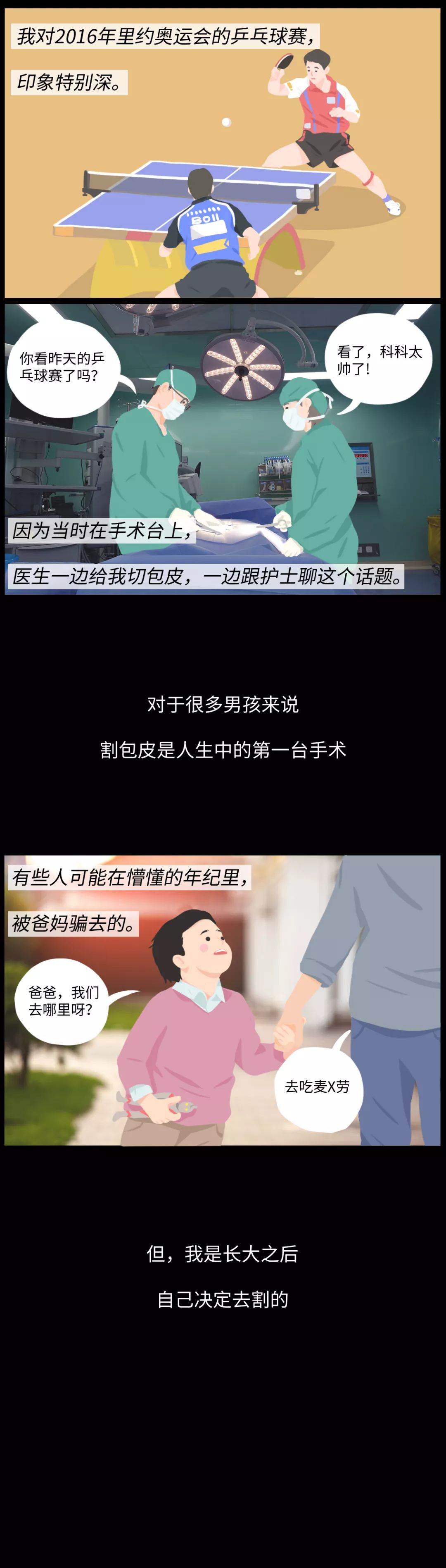 主動去割包皮,是一個男生成熟的標誌