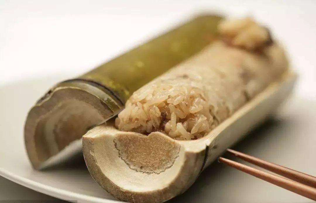 台湾风土人情—美食香喷喷竹筒饭