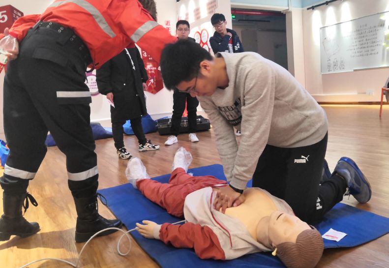 博爱救援心肺复苏强化训练