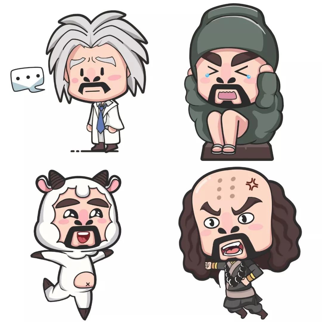 聊天新套路,徐锦江反差萌表情包来袭!_形象