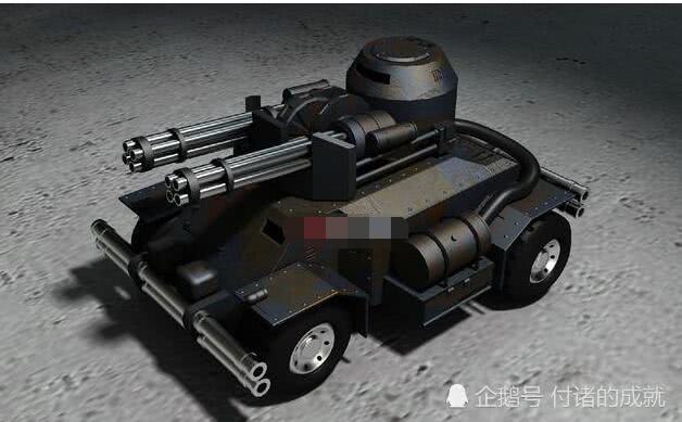一技能狂轰火线,来自于红警二的盖特机炮,我们都知道红警里面的模型
