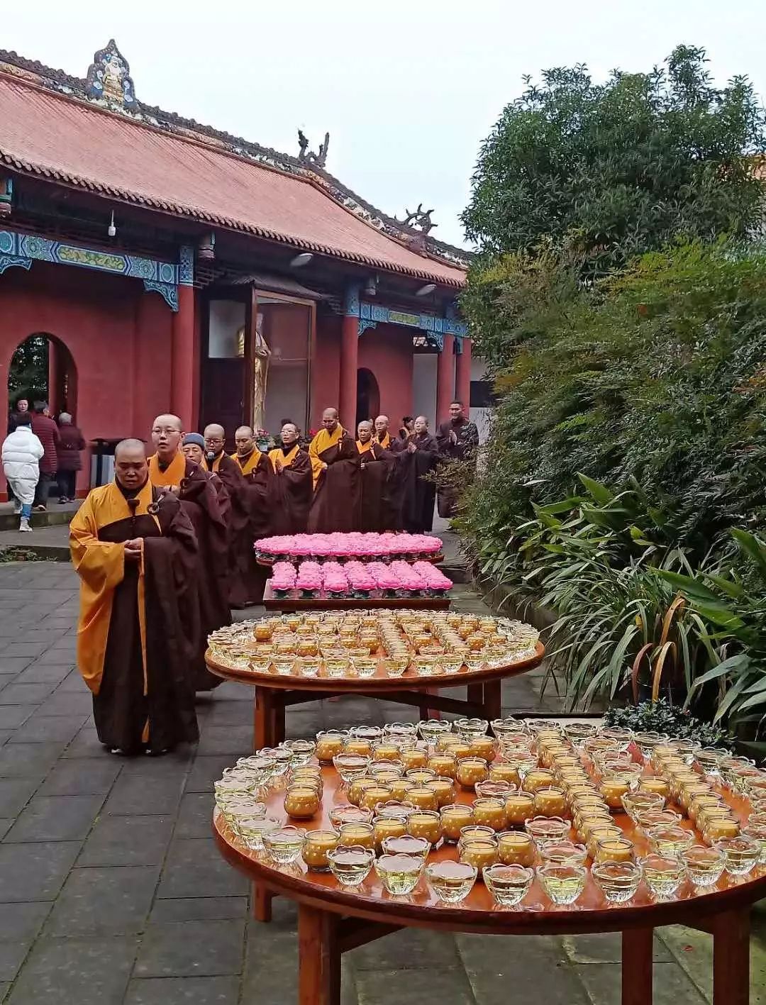 崇州白塔寺供天法会圆满