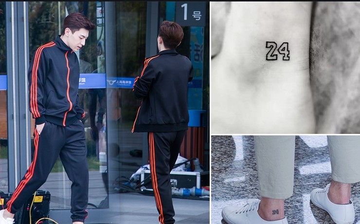 明星纹身的含义,邓超为妻子,邓伦为偶像,而他却是为了兄弟