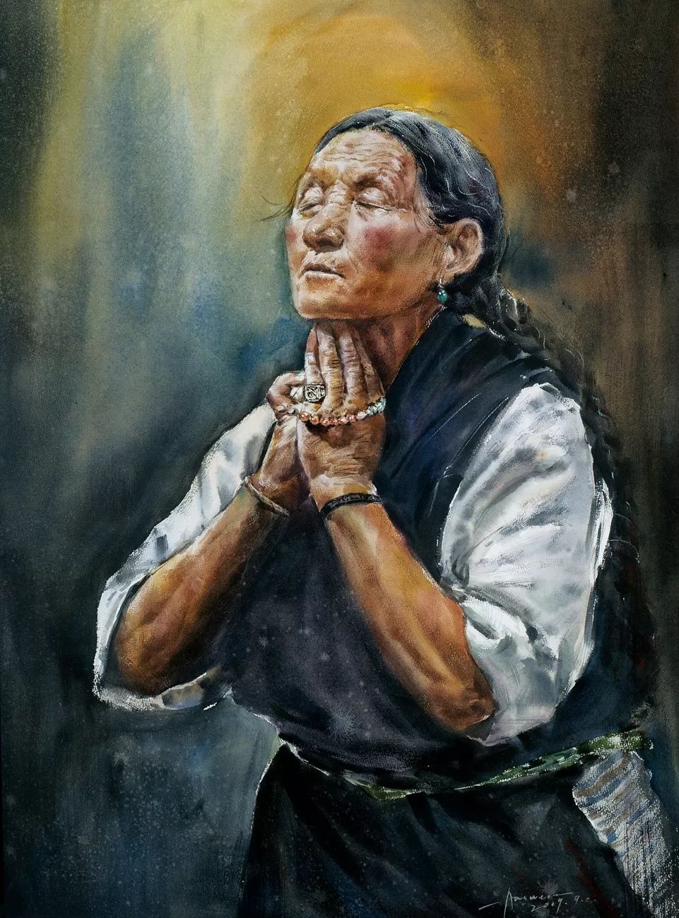 绘出美丽江门131幅油画水彩画带你看李铁夫家乡改革开放40年的蜕变