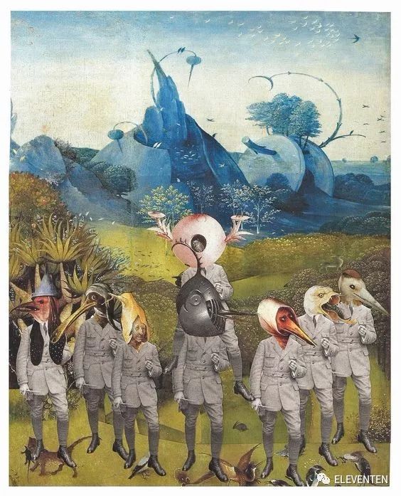 拼贴艺术家lynn skordal,创造超现实的达达主义拼贴世界.