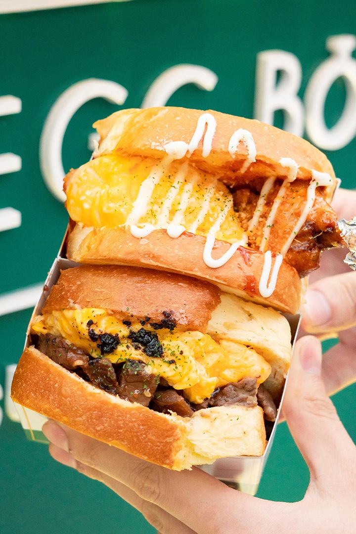 火爆韩国的滑蛋厚吐司,终于来上海了!