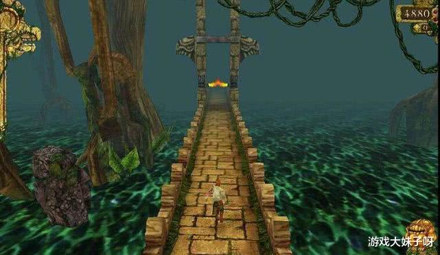 神庙逃亡终点是哪里,网友开挂跑30小时,看到这个就是终点了