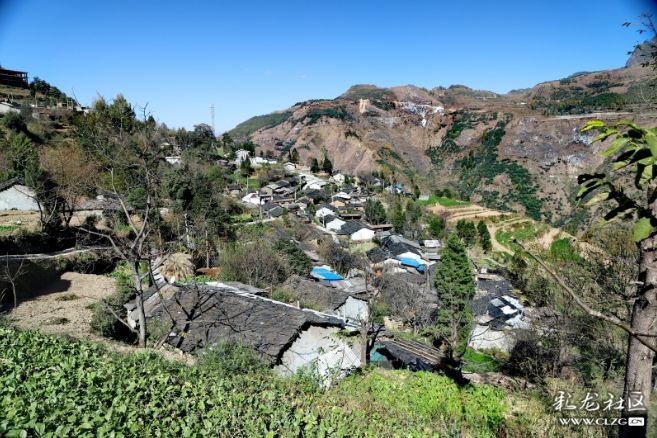 大美云南丨东川汪家箐村,一个百年石板房古村落