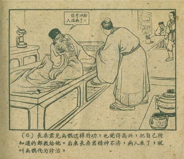 1956年的小人书医学家扁鹊陈履平作品连环画
