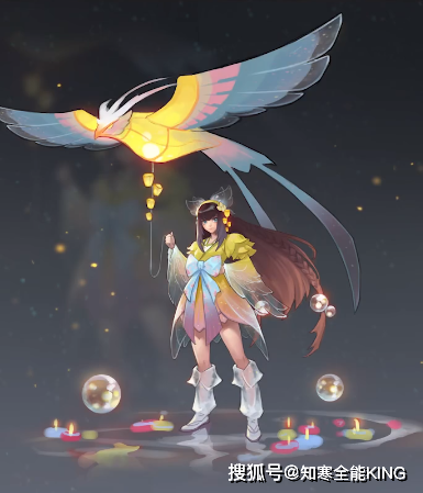 王者荣耀:snk娜可露露史诗品质新皮肤——晚萤,特效唯美如画!