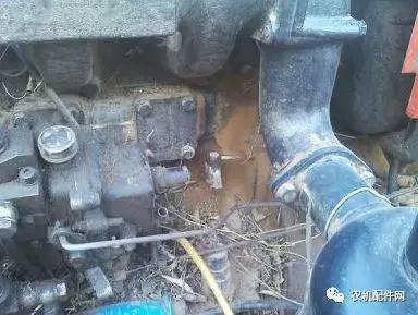 部分柴油机的放水位置