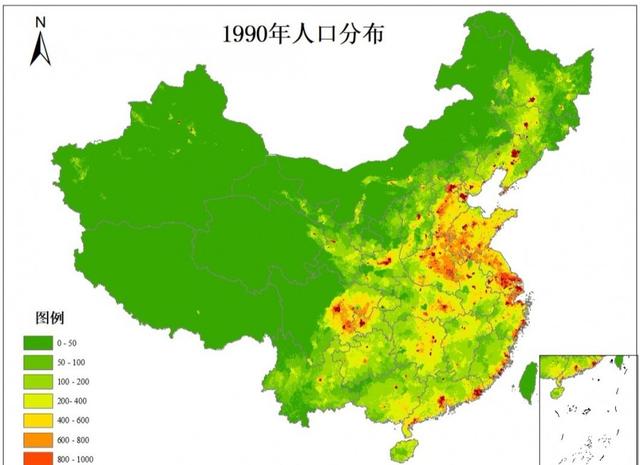 台湾人口密度图片