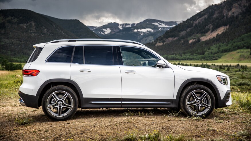 梅赛德斯奔驰-glb250,最新谍照!