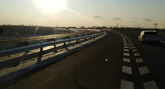 京抚公路桦川段已双向通车