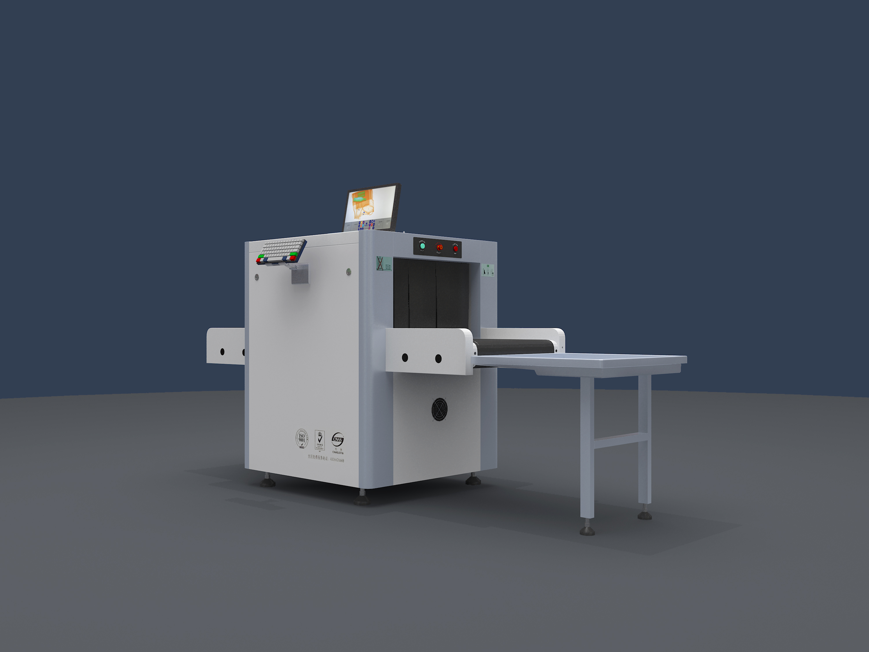 新疆有这样一款安检机可以便于让行李大小的放入,让你更安全,更轻松