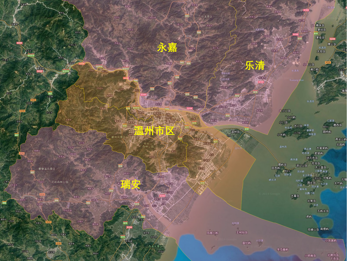 浙江第三的溫州市區面積倒數第三行政區劃調整在即