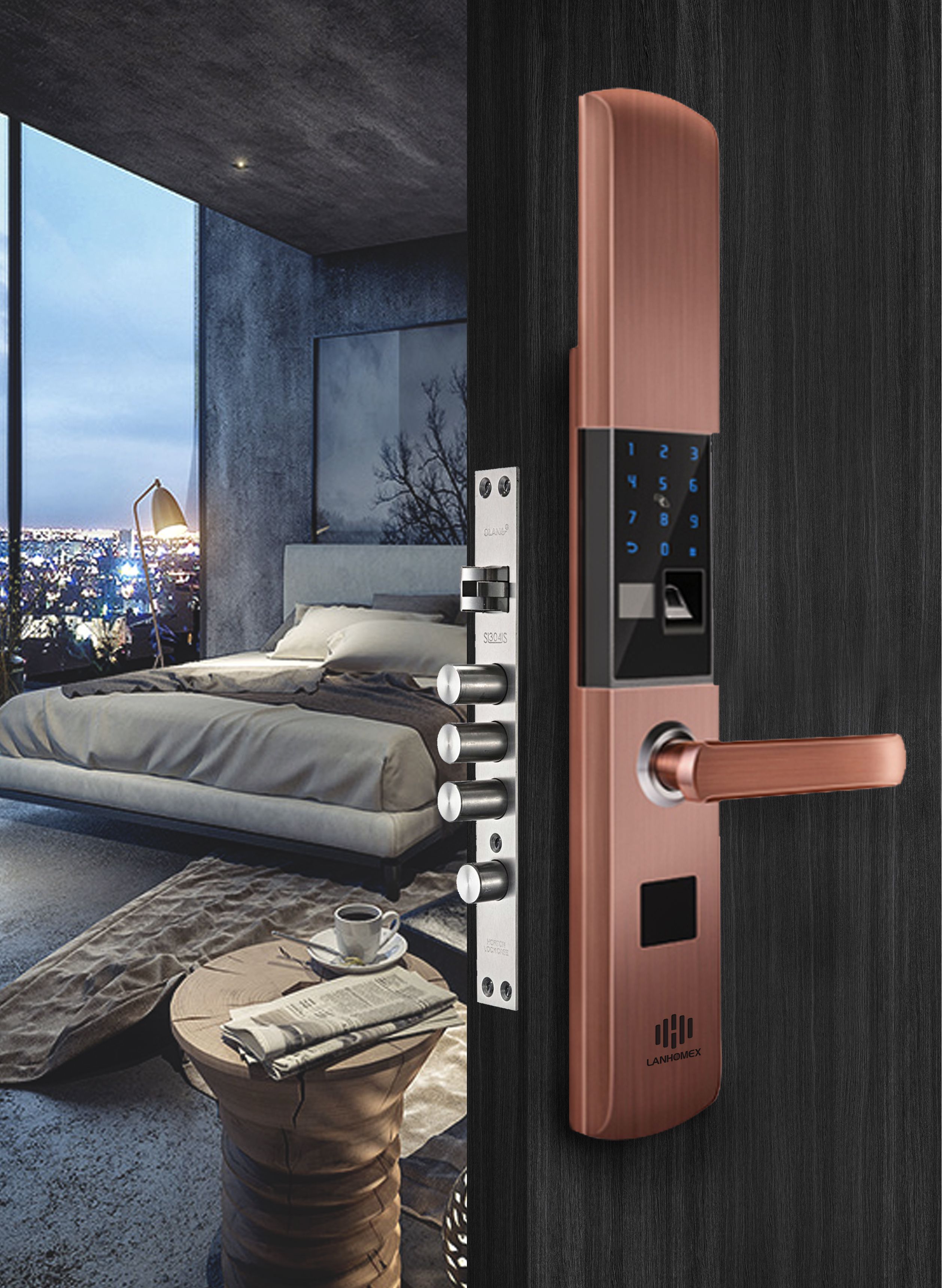 兰和科技|酒店智能门锁管理系统的优势