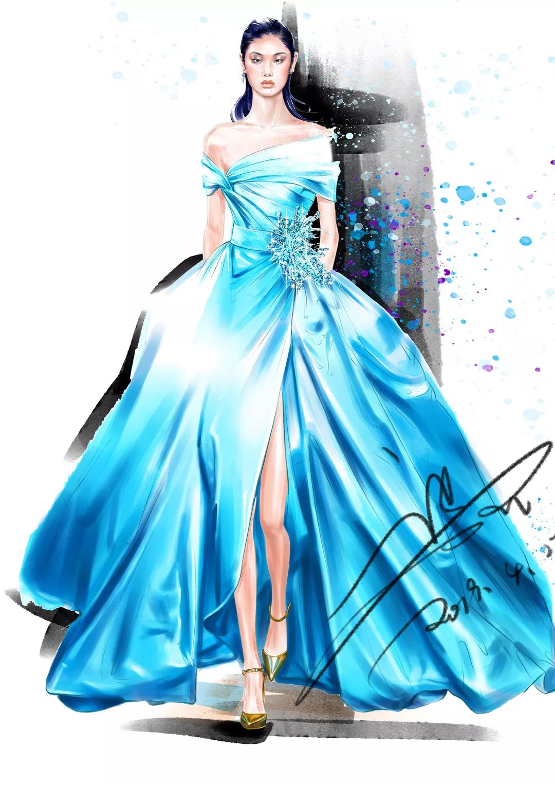 寒假班 ·《电脑服装效果图》精品课程,猛烈导师团"手把手"助你起飞!