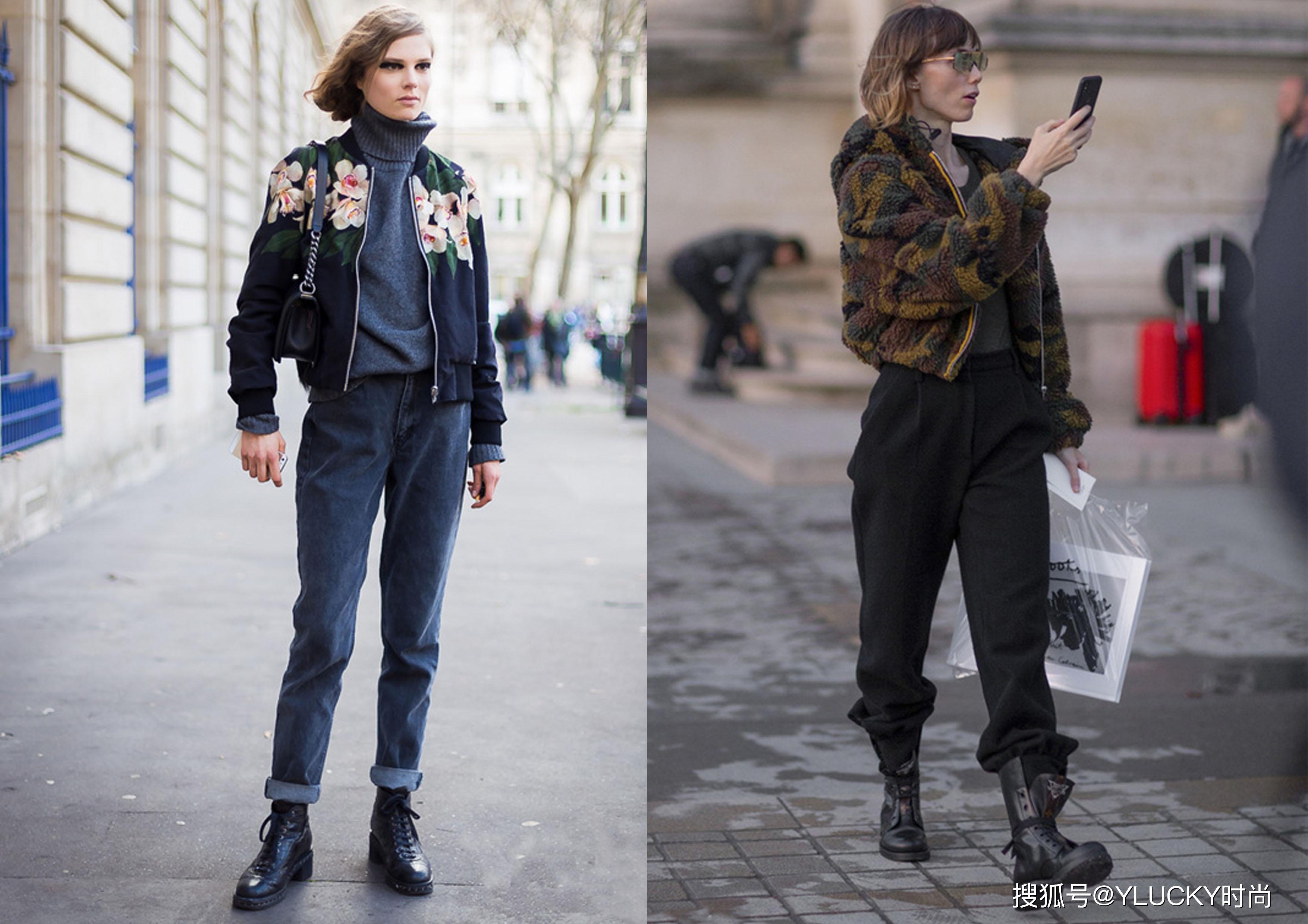 还帅气的造型,那么像上图一中丝绒小外套(刺绣款)搭配深色高领毛衣