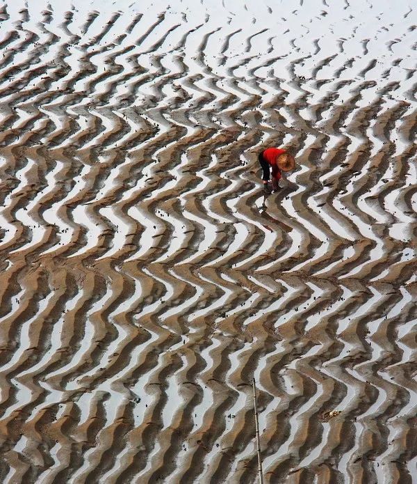 大自然的线条之美如此壮美