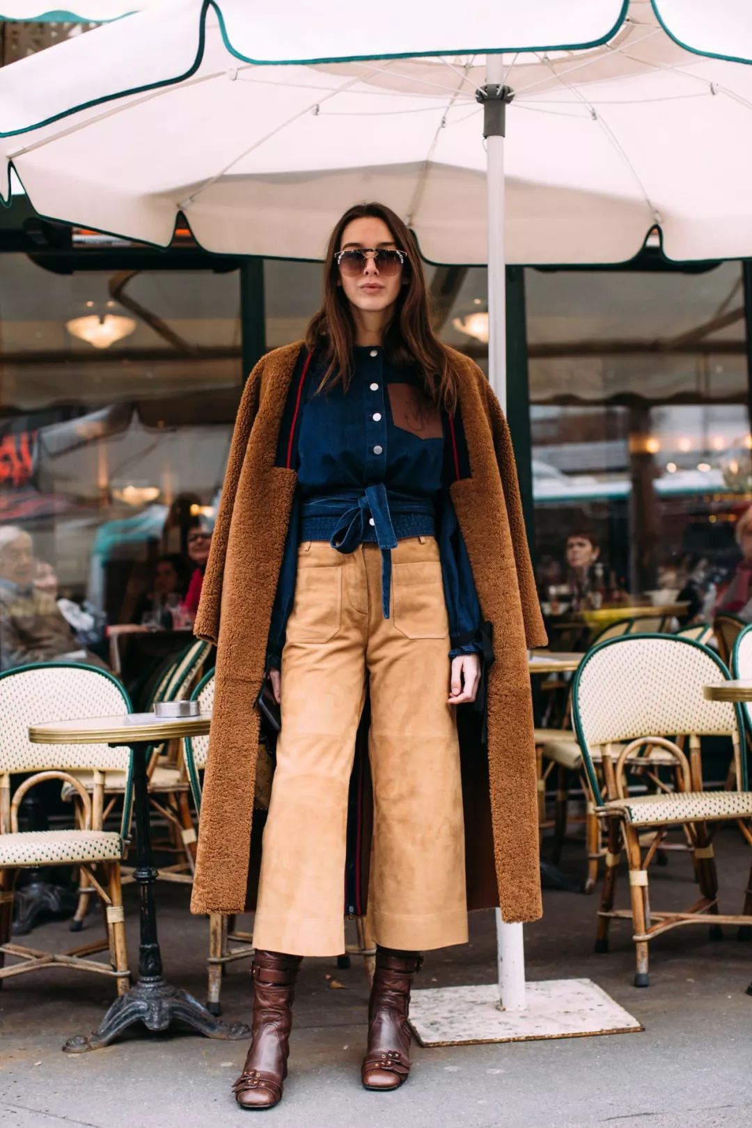 阔腿裤 短靴,今冬最时髦搭配,穿上火到2020年!_组合