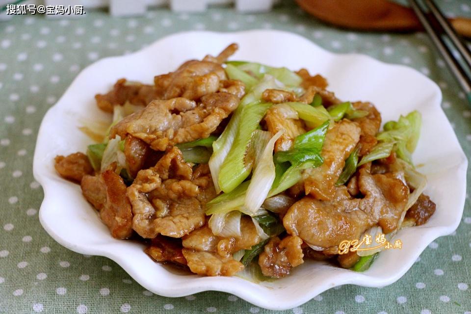 第一种【大葱炒肉片】大葱和哪些食材搭配好吃呢?