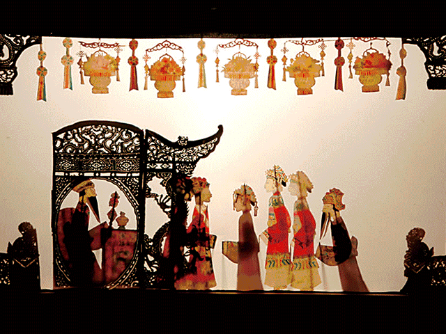 传统文化唐山皮影