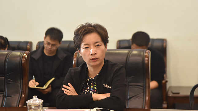 武晓花参加指导县委办 "不忘初心,牢记使命"专题民主组织生活会_工作