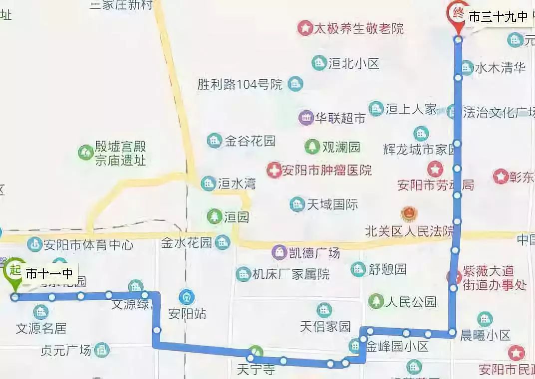 安阳人注意即日起22路25路公交线路有调整