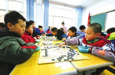 兰州通渭路小学2019冬季兰州市少儿围棋定级赛(图1)