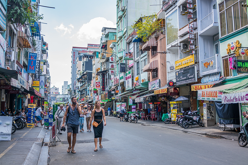 越南胡志明市街拍图片